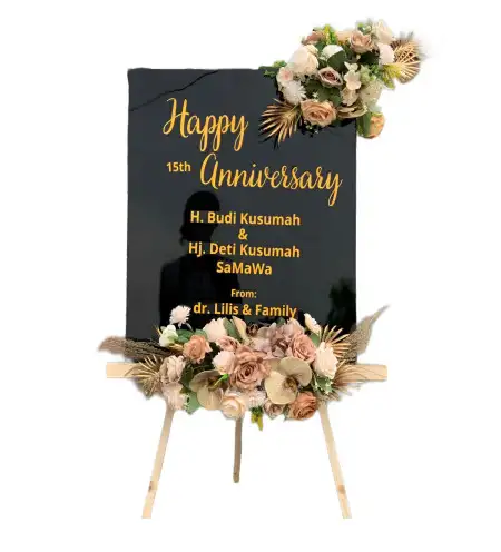 Papan Bunga Akrilik Bonang